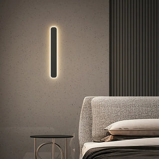 ZOWALA - Minimalist Recessed Gold LED Vanity Wall Light Image - 6