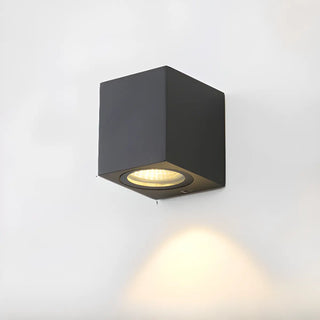 Minimalist Black Outdoor Up Down Wall Sconce Light Zawala Image - 6
