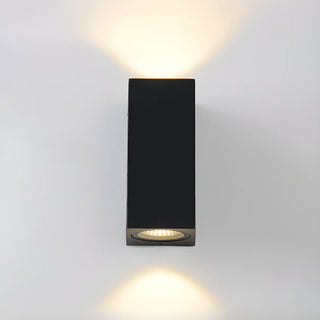 Minimalist Black Outdoor Up Down Wall Sconce Light Zawala Image - 8