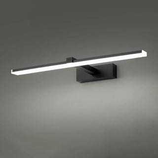 ZOWALA - Minimalist Black Rectangular LED Vanity Light Image - 10