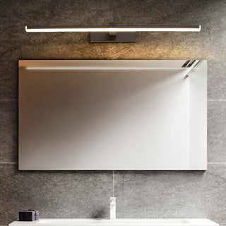 ZOWALA - Minimalist Black Rectangular LED Vanity Light Image - 5