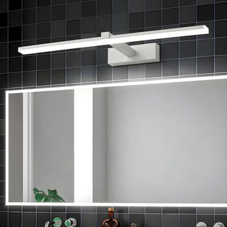 ZOWALA - Minimalist Black Rectangular LED Vanity Light Image - 6