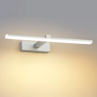 ZOWALA - Minimalist Black Rectangular LED Vanity Light Image - 9