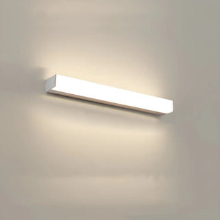Modish Black Rectangular LED Bathroom Vanity Light Zawala Image - 10