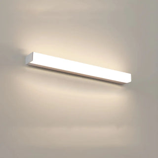 Modish Black Rectangular LED Bathroom Vanity Light Zawala Image - 12