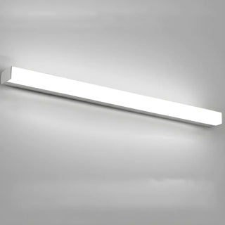 Modish Black Rectangular LED Bathroom Vanity Light Zawala Image - 14