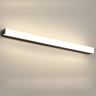 Modish Black Rectangular LED Bathroom Vanity Light Zawala Image - 19