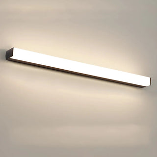 Modish Black Rectangular LED Bathroom Vanity Light Zawala Image - 21
