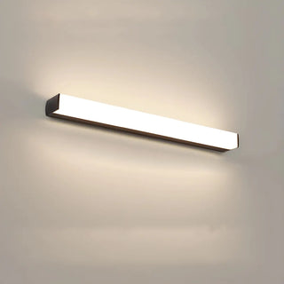 Modish Black Rectangular LED Bathroom Vanity Light Zawala Image - 22