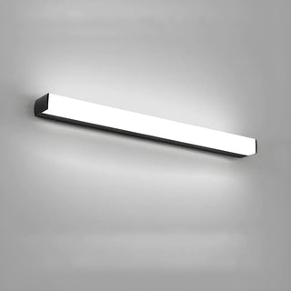 Modish Black Rectangular LED Bathroom Vanity Light Zawala Image - 23