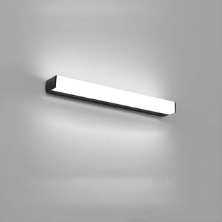 Modish Black Rectangular LED Bathroom Vanity Light Zawala Image - 25
