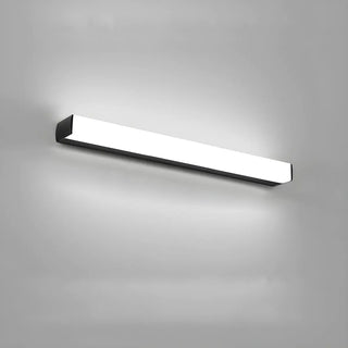 Modish Black Rectangular LED Bathroom Vanity Light Zawala Image - 27