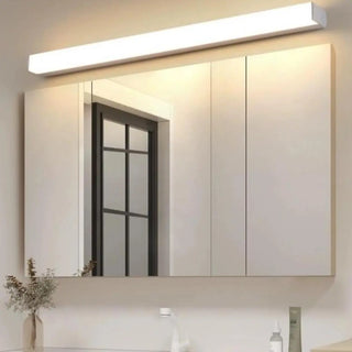 Modish Black Rectangular LED Bathroom Vanity Light Zawala Image - 3