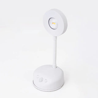 Minimalist Compact Round Rotating LED Wall Sconce Image - 9