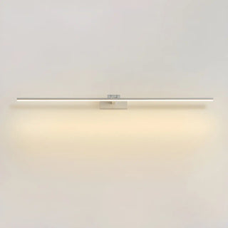 Sleek Black Minimalist Aluminum Linear Vanity Light Zawala Image - 11