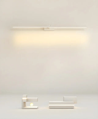 Sleek Black Minimalist Aluminum Linear Vanity Light Zawala Image - 20
