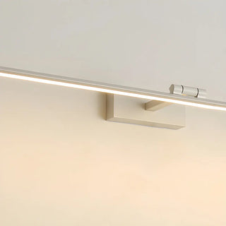 Sleek Black Minimalist Aluminum Linear Vanity Light Zawala Image - 7