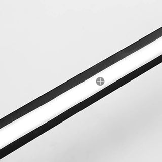 ZOWALA - Minimalist Black Linear LED Bathroom Vanity Light Image - 10