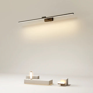 ZOWALA - Minimalist Black Linear LED Bathroom Vanity Light Image - 13