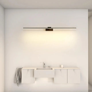 ZOWALA - Minimalist Black Linear LED Bathroom Vanity Light Image - 5