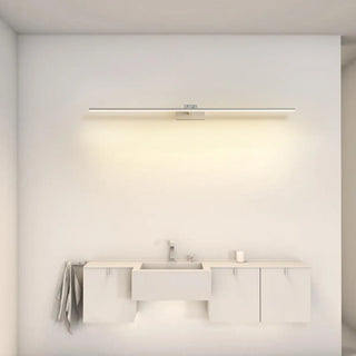 ZOWALA - Minimalist Black Linear LED Bathroom Vanity Light Image - 6