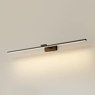 ZOWALA - Minimalist Black Linear LED Bathroom Vanity Light Image - 7