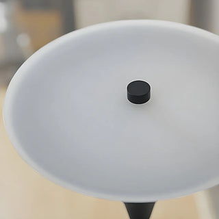 Bedroom Torch Minimalist Black Metal LED Floor Lamp Zawala Image - 10