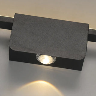 ZOWALA - Modern Minimalist Black Up Down LED Vanity Light Image - 15