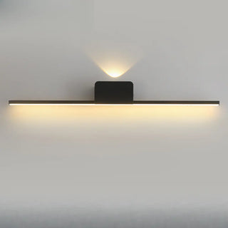 ZOWALA - Modern Minimalist Black Up Down LED Vanity Light Image - 17