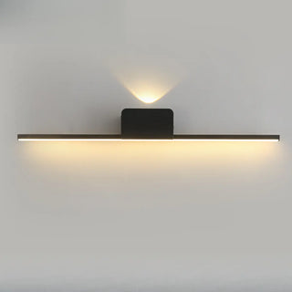ZOWALA - Modern Minimalist Black Up Down LED Vanity Light Image - 18