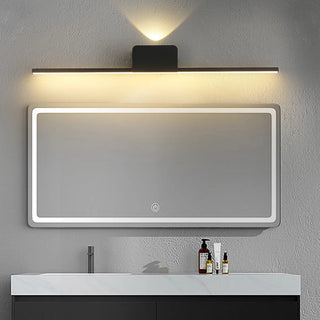 ZOWALA - Modern Minimalist Black Up Down LED Vanity Light Image - 5