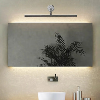 Chrome Adjustable Cylinder Wall-Mounted Picture Light Zawala Image - 2