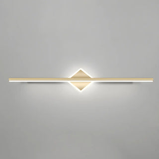 Nordic Luxury Circular Accent Linear Metal Vanity Light Zawala Image - 13