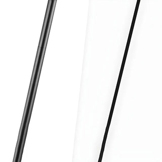 Industrial Clear Glass Cylinder LED Floor Lamp Zawala Image - 7
