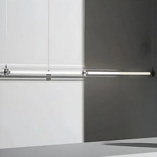 ZOWALA - Minimalist Clear Glass Sliver Island Light Image - 6