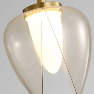 ZOWALA - Minimalist Bud Bedroom Adjustable Length Pendant Light Image - 10