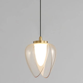 ZOWALA - Minimalist Bud Bedroom Adjustable Length Pendant Light Image - 11