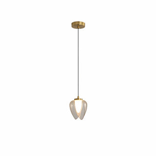 ZOWALA - Minimalist Bud Bedroom Adjustable Length Pendant Light Image - 7