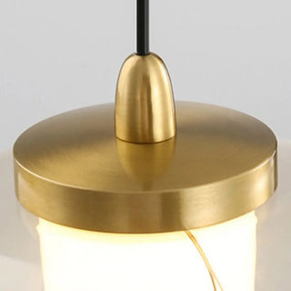 ZOWALA - Minimalist Bud Bedroom Adjustable Length Pendant Light Image - 8