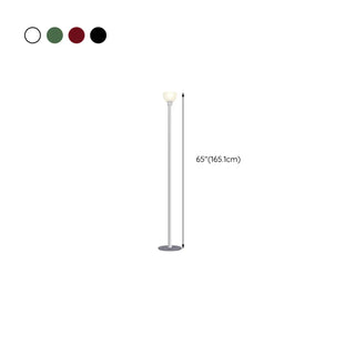 Minimalist Colorful Hourglass and Bar Floor Lamp Zawala #size
