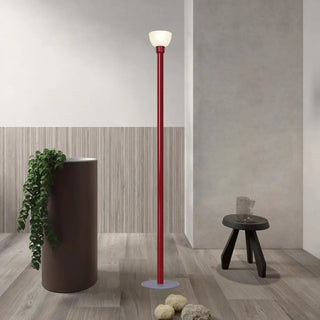 Minimalist Colorful Hourglass and Bar Floor Lamp Zawala Image - 2