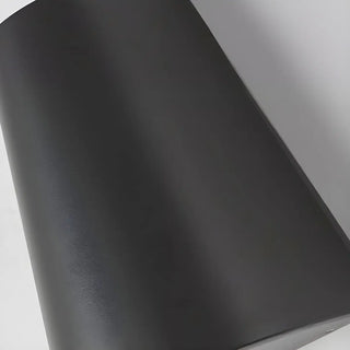 Black Modern Cone Metal Exterior LED Wall Light Zawala Image - 11