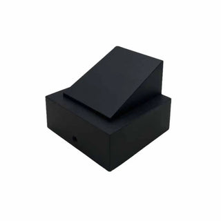 Modern Geometric Black Wall Mount Exterior Sconce Zawala Image - 5