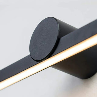 ZOWALA - Minimalist Black Linear LED Vanity Wall Light Image - 12