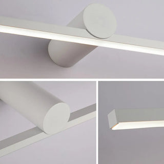 ZOWALA - Minimalist Black Linear LED Vanity Wall Light Image - 8