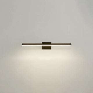Minimalist White Linear Metal Vanity Light Fixture Zawala Image - 10