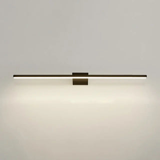 Minimalist White Linear Metal Vanity Light Fixture Zawala Image - 13