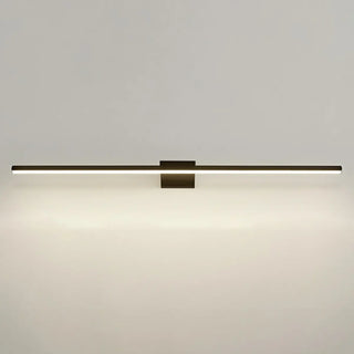 Minimalist White Linear Metal Vanity Light Fixture Zawala Image - 14