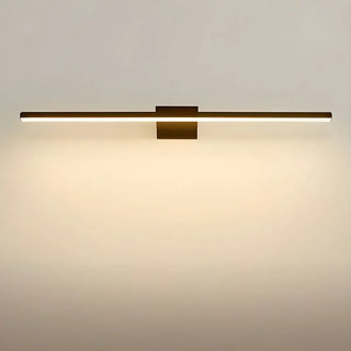 Minimalist White Linear Metal Vanity Light Fixture Zawala Image - 16