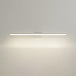 Minimalist White Linear Metal Vanity Light Fixture Zawala Image - 6